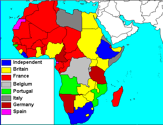 Africa (colonized)