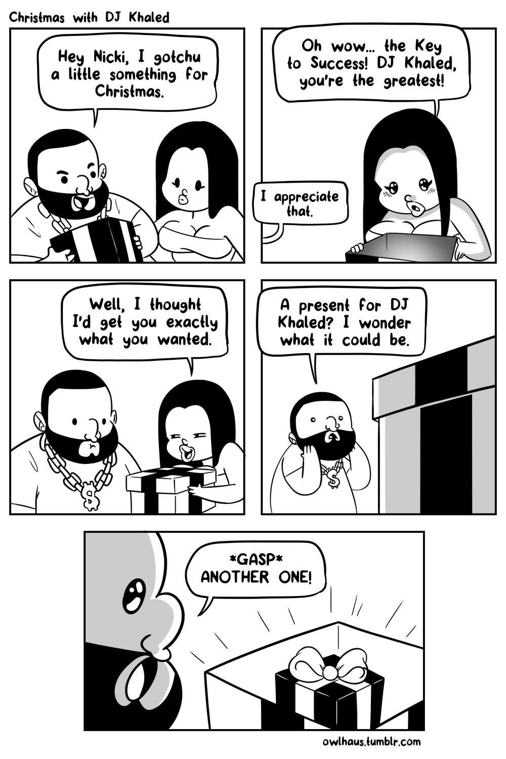 What's DJ Khaleds favorite number?