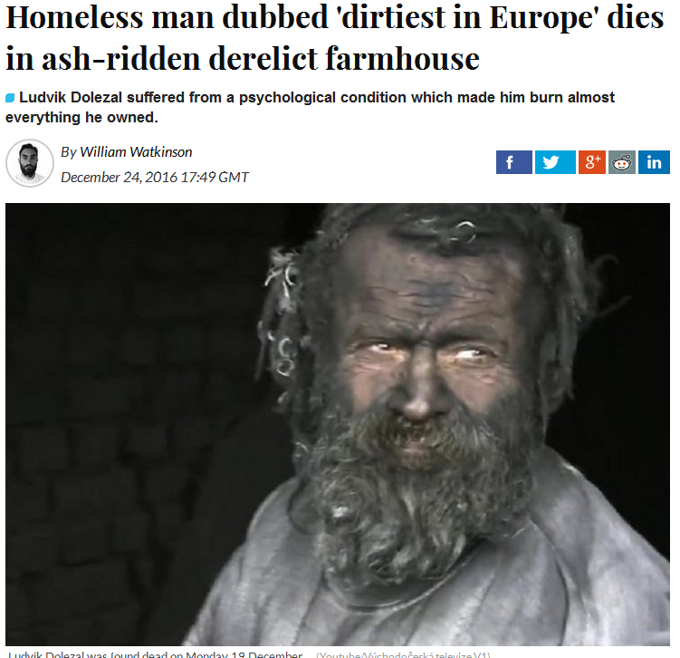 So, ashes to ashes?