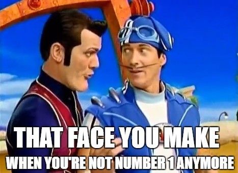 When they don't make memes about you