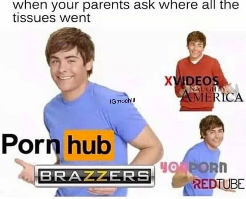 it's funny because nobody ever subscribes to brazzers or NA