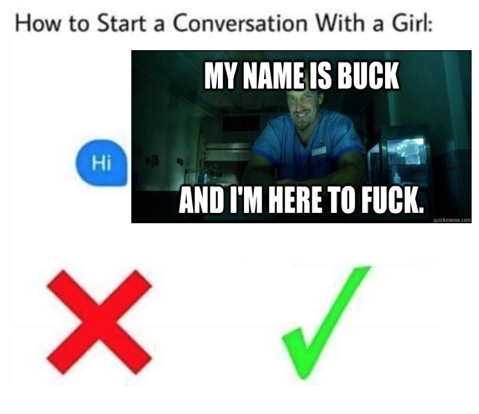 It works if you´r´ue name is Chuck as well