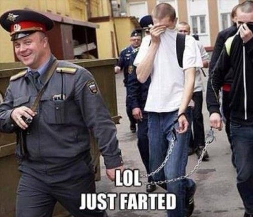 Brutal police treatment