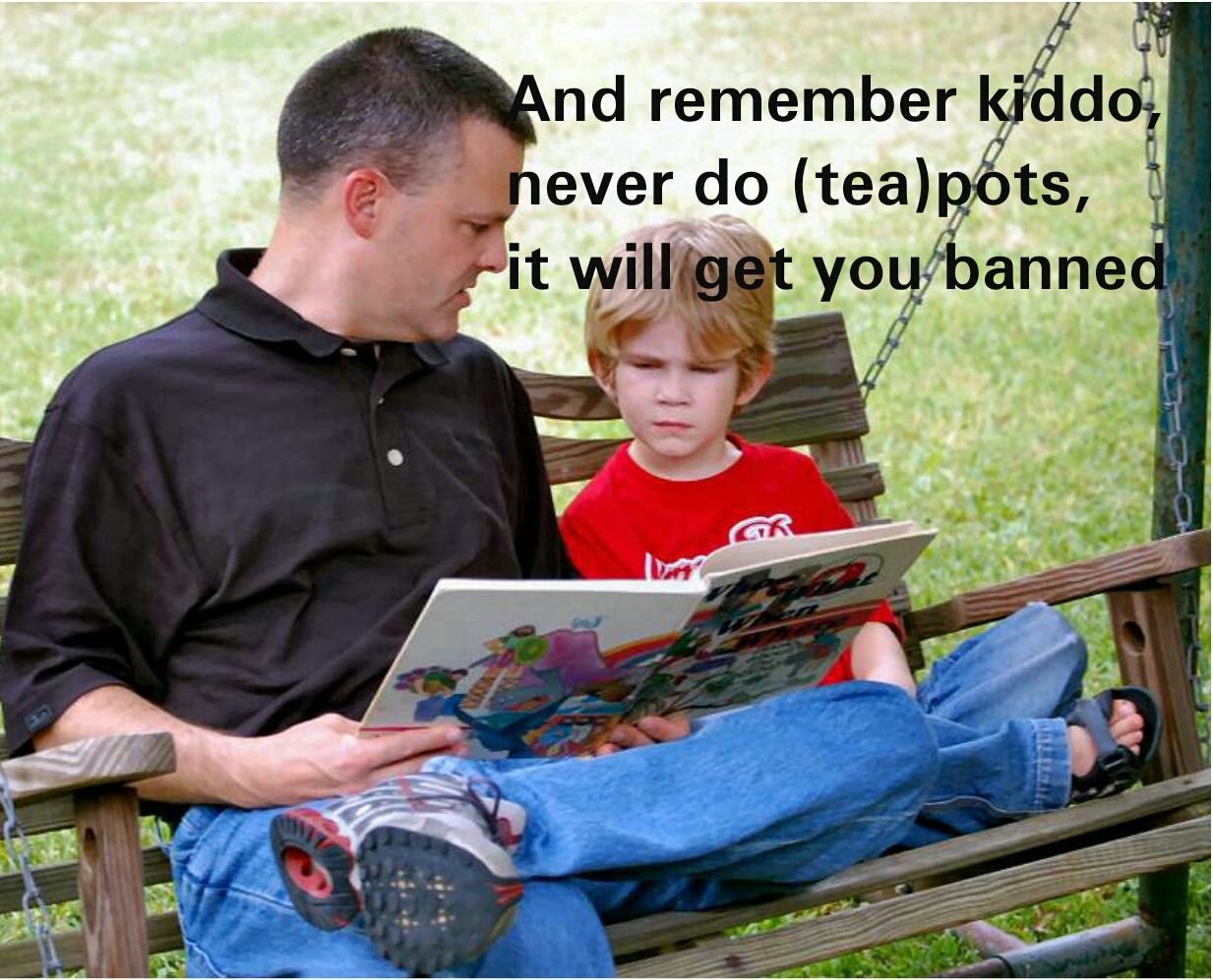 Attention! New update! You can now easily earn your long awaited ban for posting images of teapots!