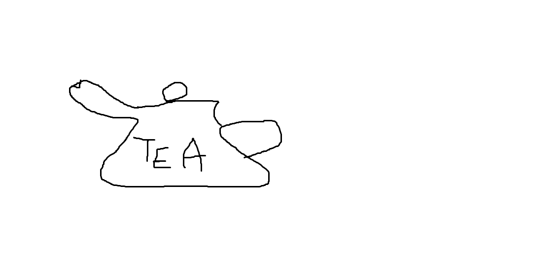 When you want to post a teapot but all you have is paint