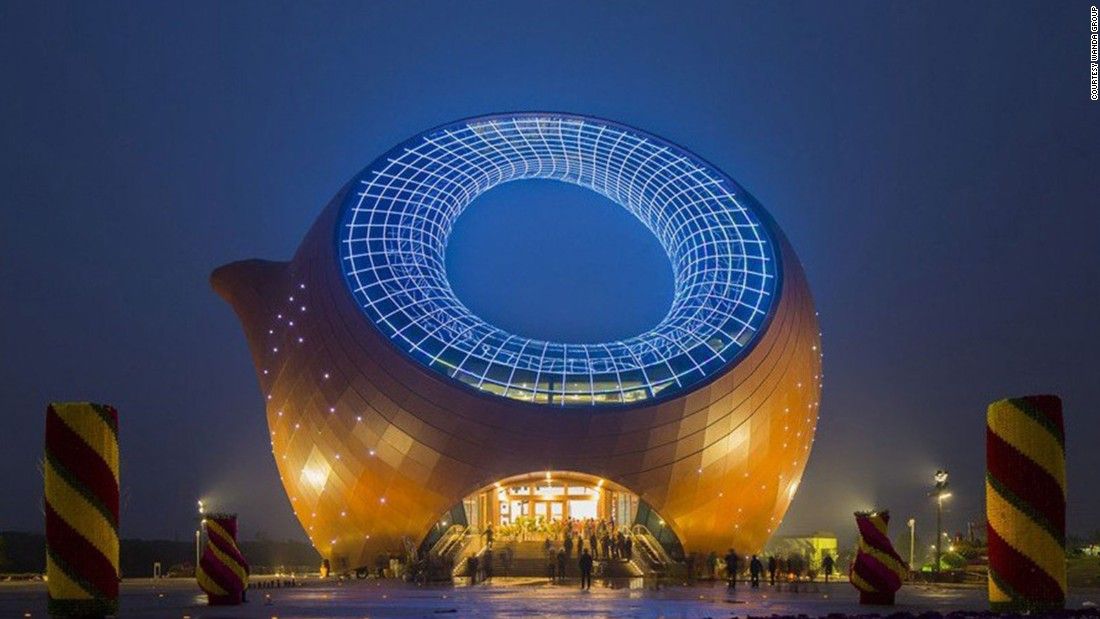 The future is now old man! Made of the finest China, called: "The House Of Flying Bans"