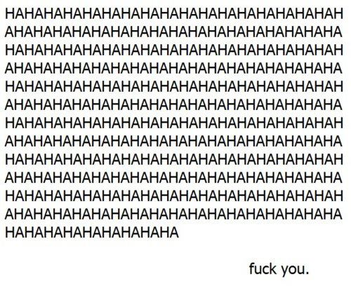 When somebody makes a joke about me