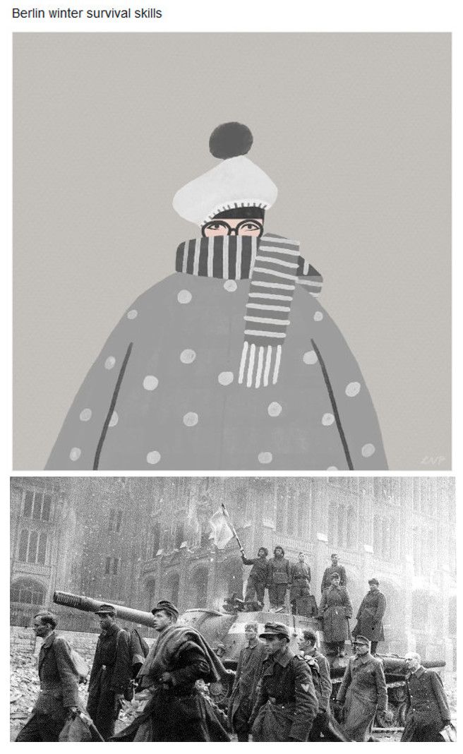 There are no Berlin winter survival skills