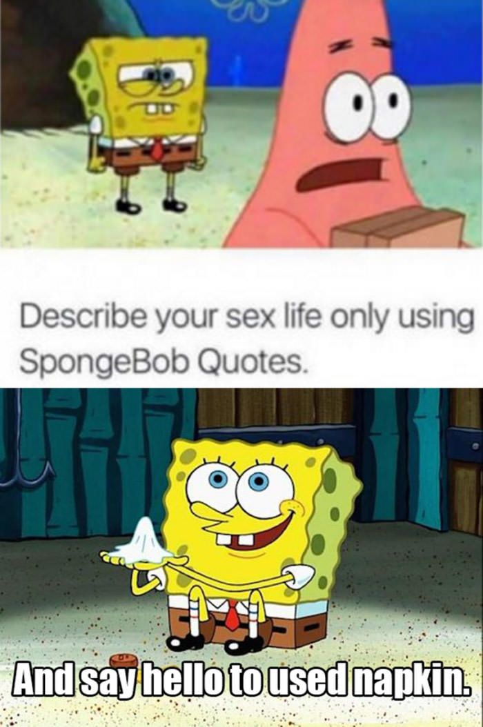 original spongebob joke