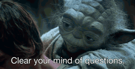 When my gf keeps asking questions throughout Rogue One