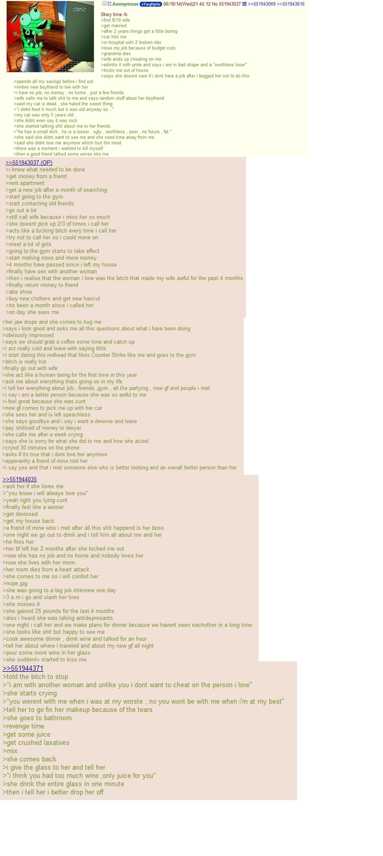 Anon gets good revenge (satisfying to read)