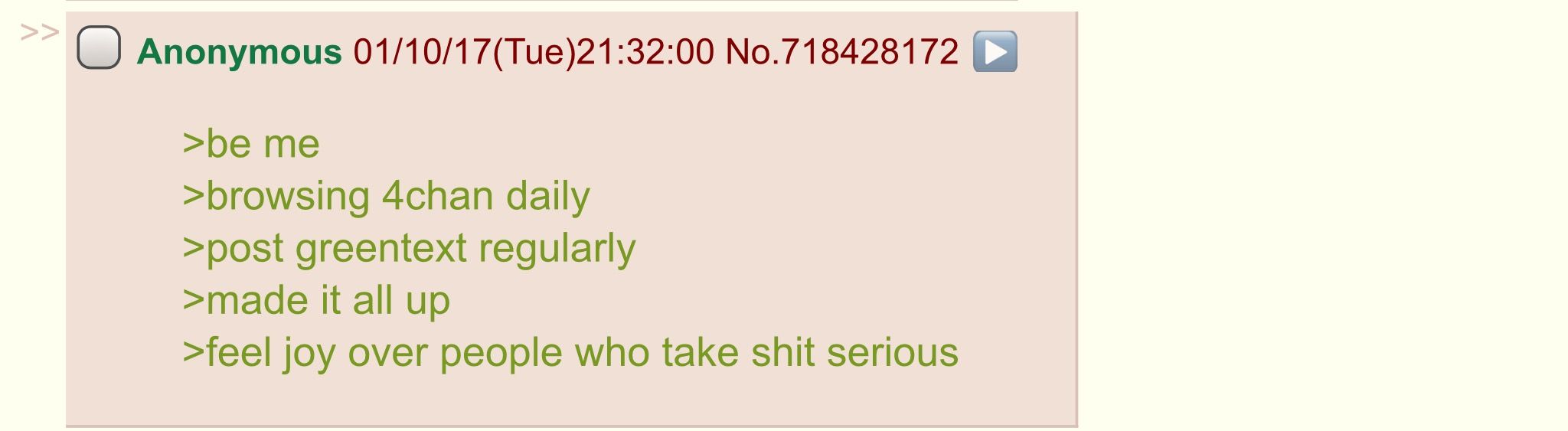 Anon has a confession