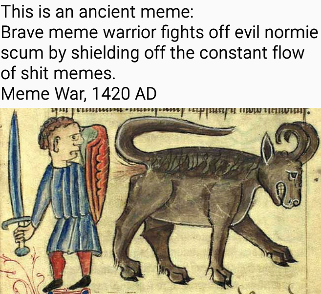 Straight from the dank age
