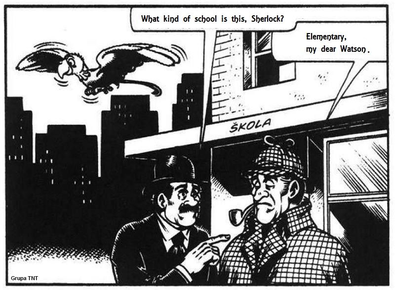 Alan Ford humour is fitting for hugelol