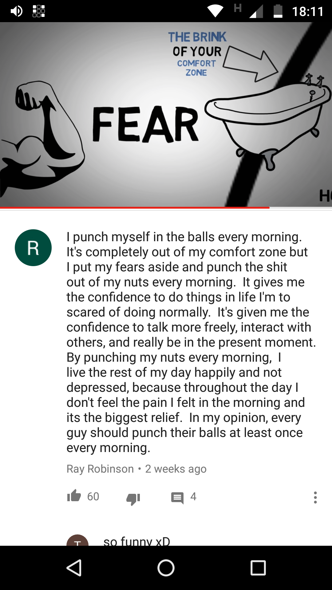 Benefits of going out of comfort Zone