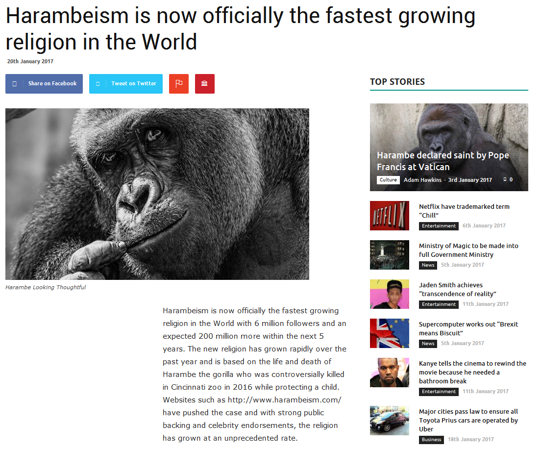 Dicks Out for Harambe