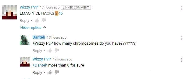 He got the chromosomes