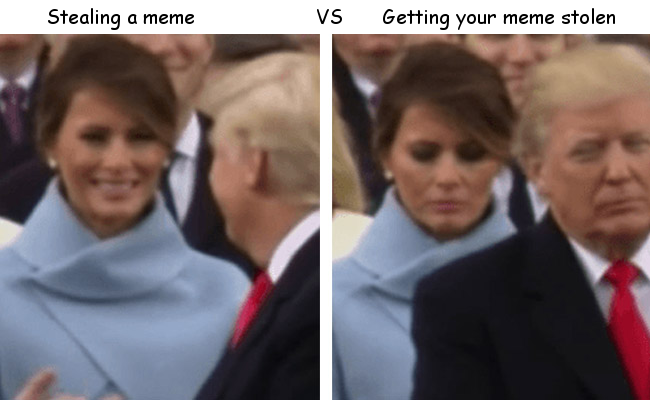 It would be soon illegal to steal a meme under Trump presidency
