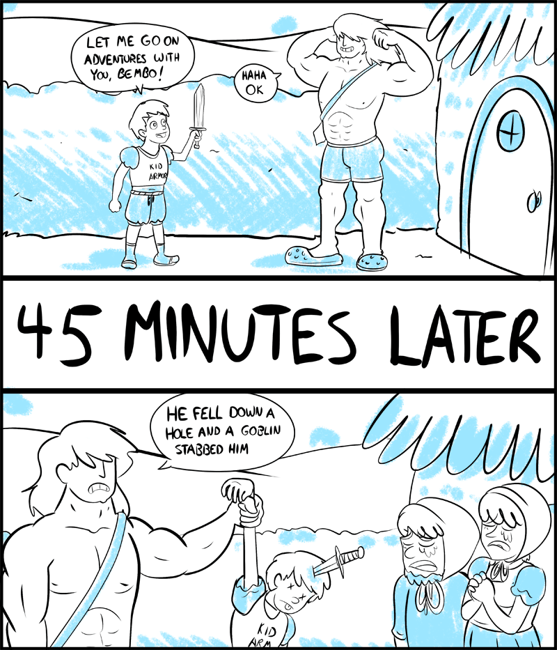 sounds like my first 45 minutes in Runescape
