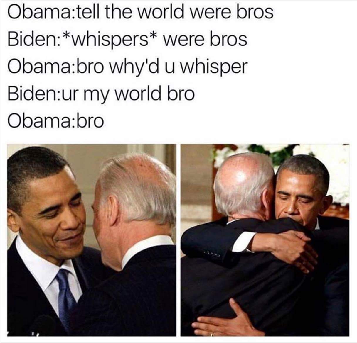 Bidenbro 4 ever in our hearts