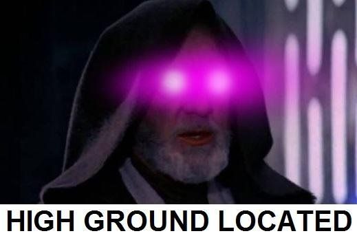 when you locate higher ground