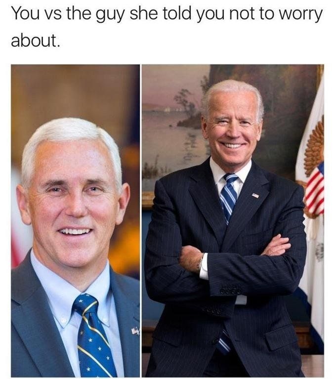 No chance mr. Pence