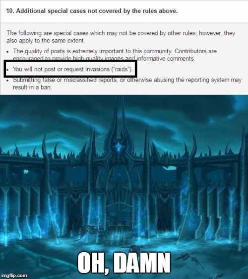 Rules are for pusies (Icecrown Citadel)