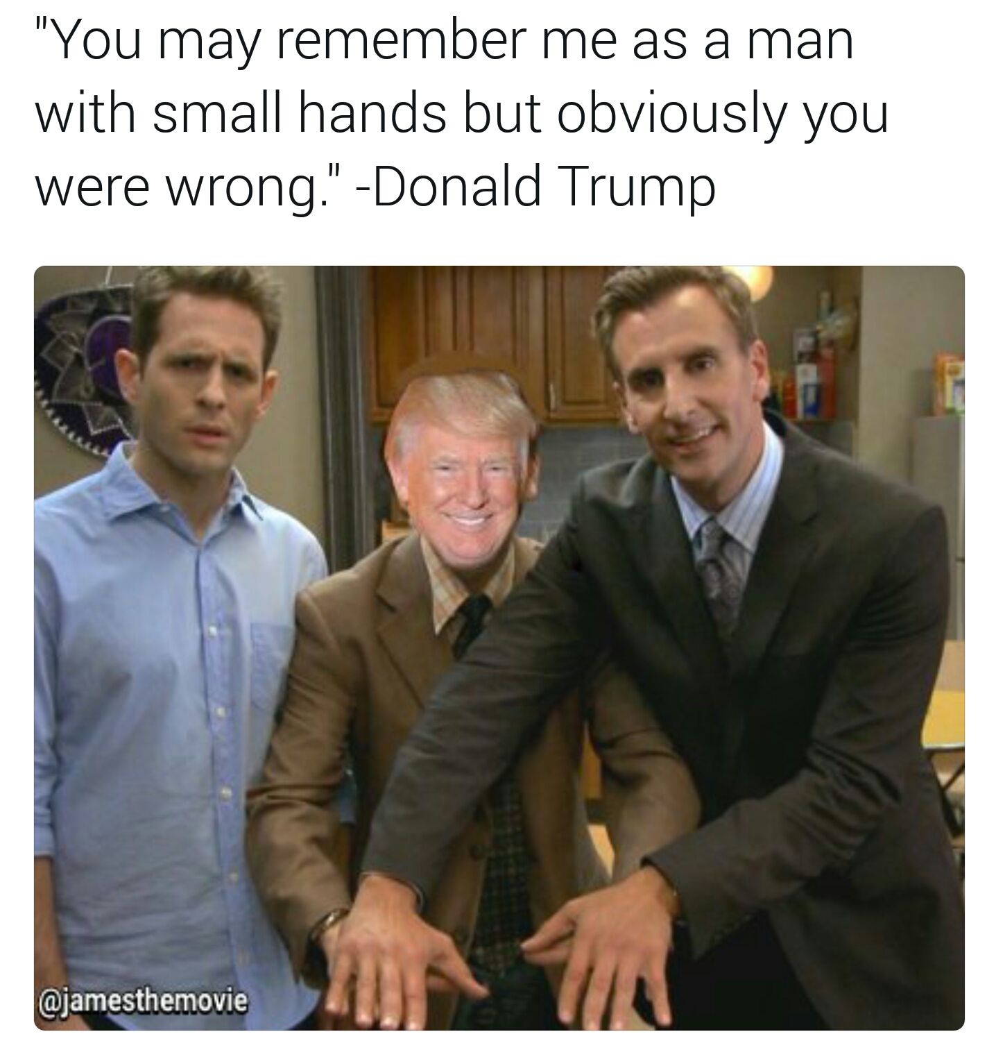The gang meets Trump