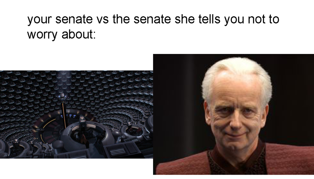 the senate i am