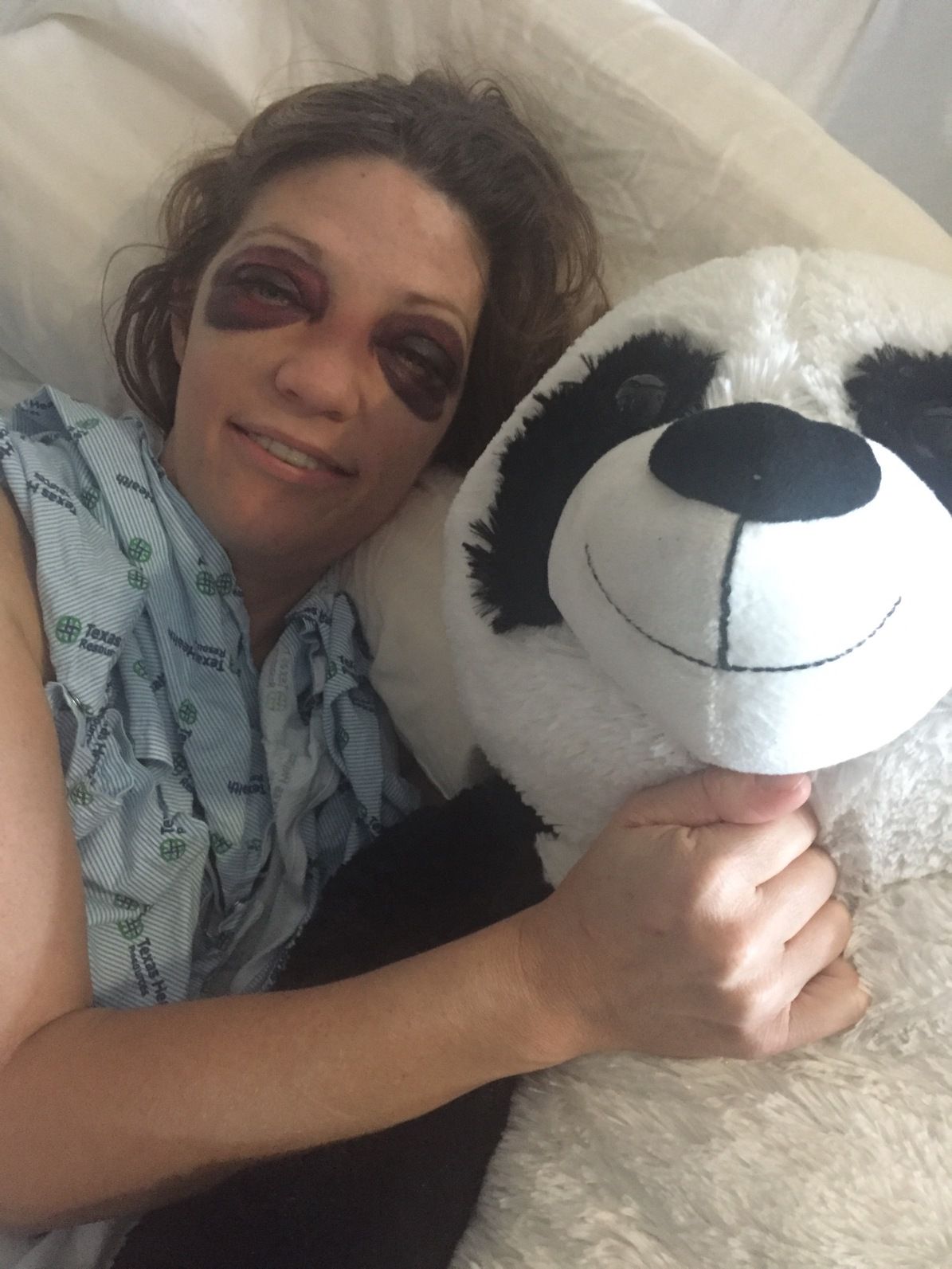 A friend fell and broke her face so someone got her a thoughtful gift
