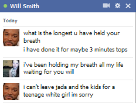 Flirting with Will Smith