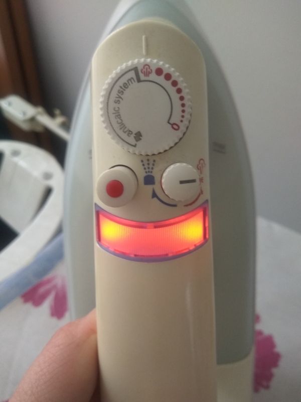 My iron looks like a crazy robot.