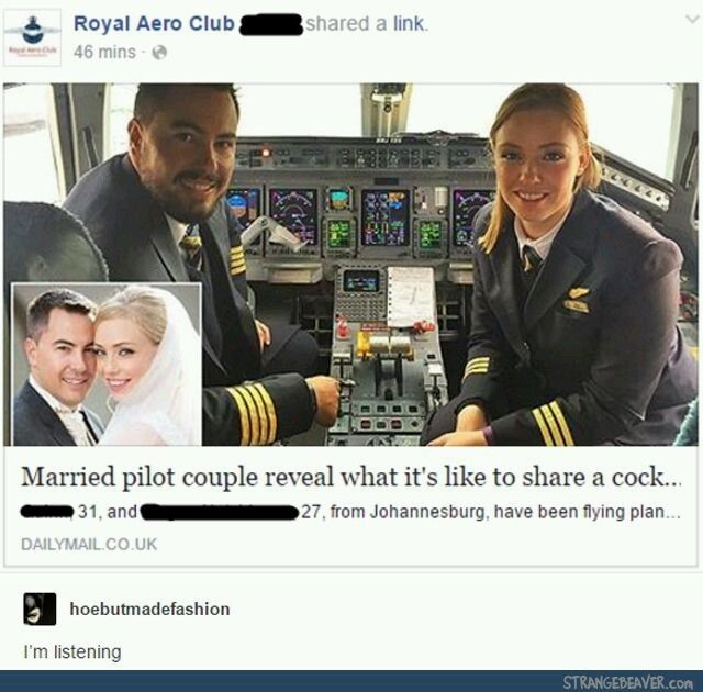 The secret for a happy marriage.