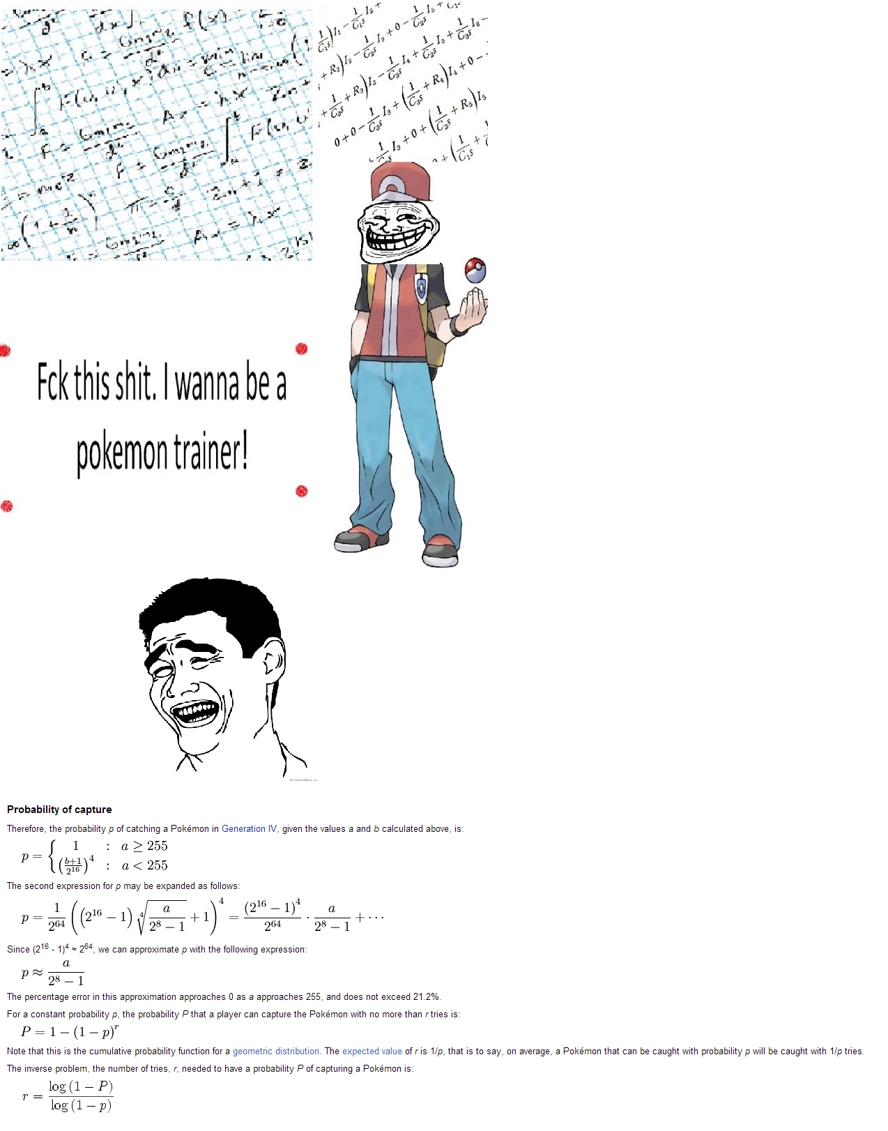 Pokemon's math is complicated too Dx