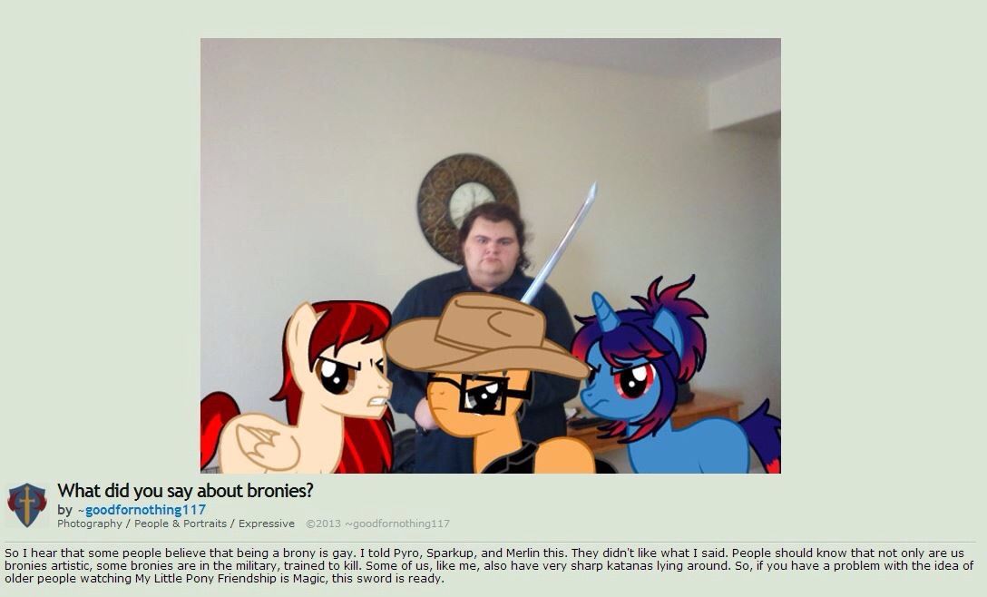 Dont mess with bronies