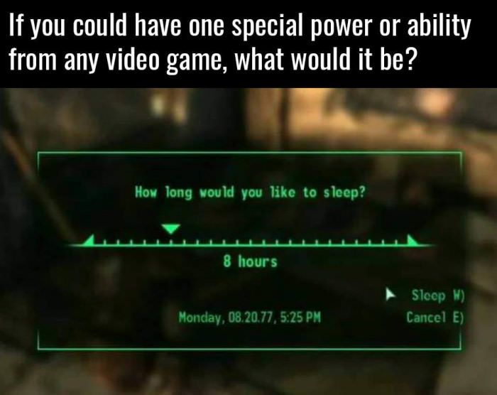 Is "until my death" an option?