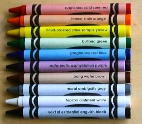 Crayons for me!