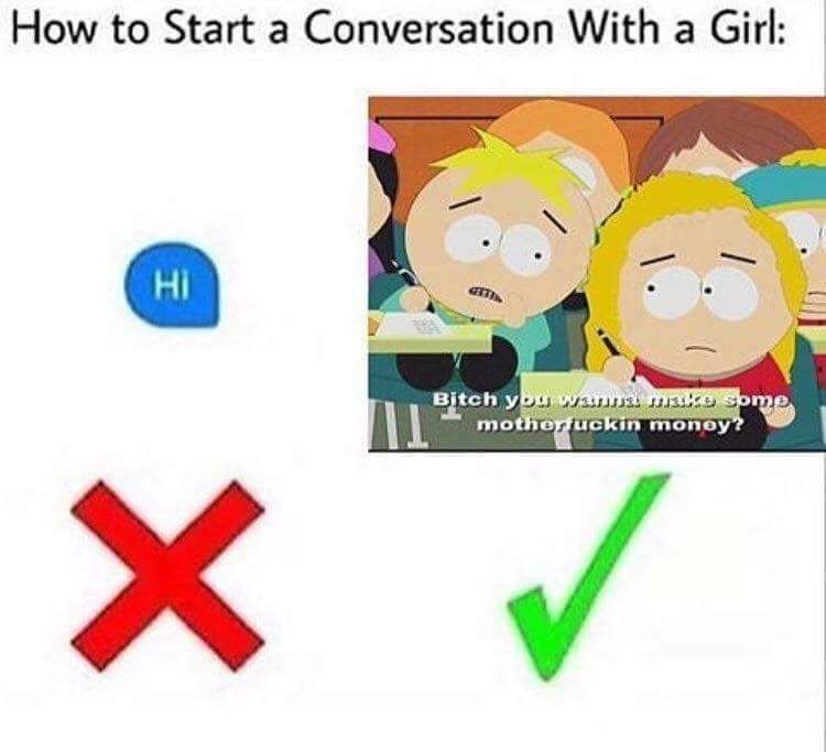 How to talk to a girl