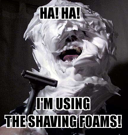 First time shaving!