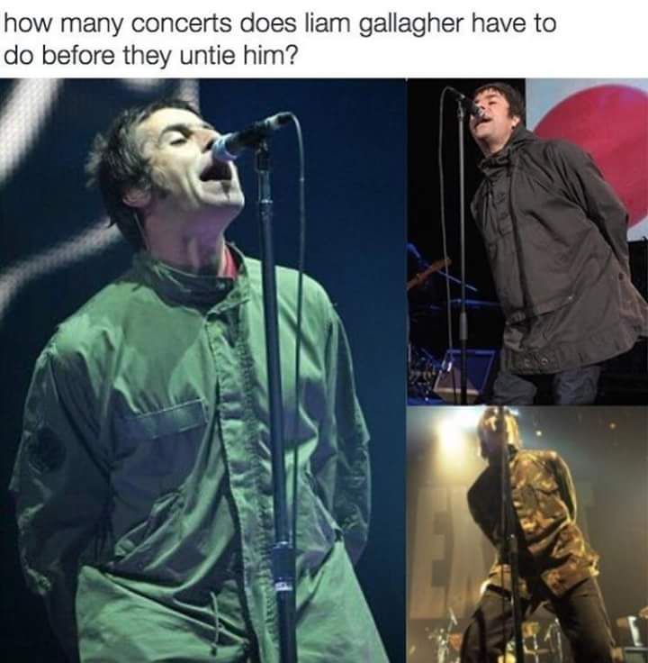 Liam Gallagher.