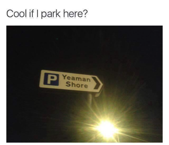 Can i park here ?