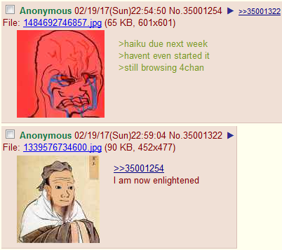 Anon is behind on schoolwork