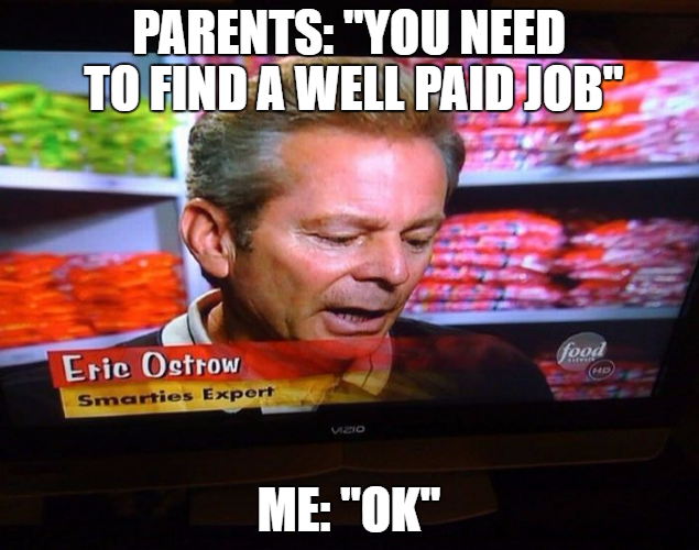 just find that damn job