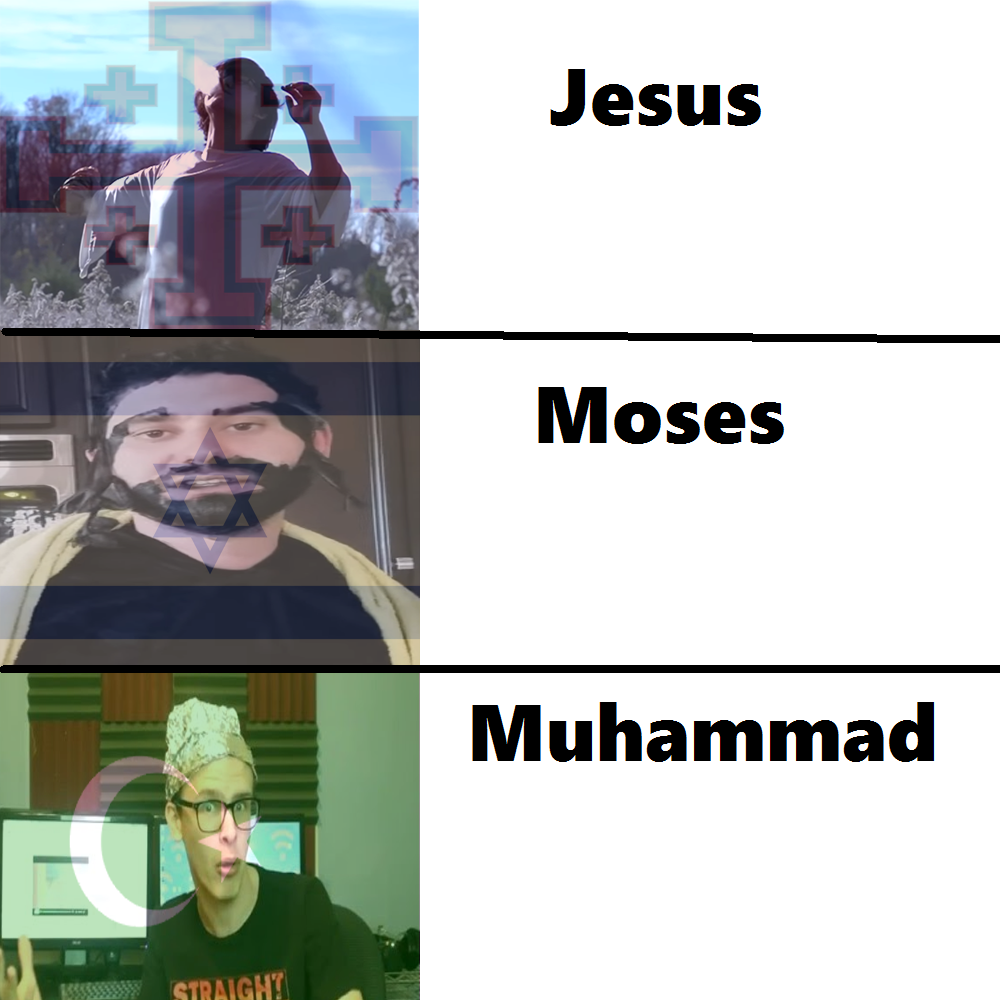Ave Papa Franku! Greetings to the one, true and holy Trinity of Youtube.