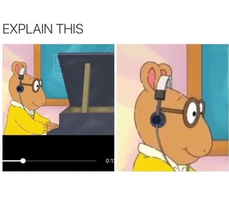 Arthur's headphones tho...