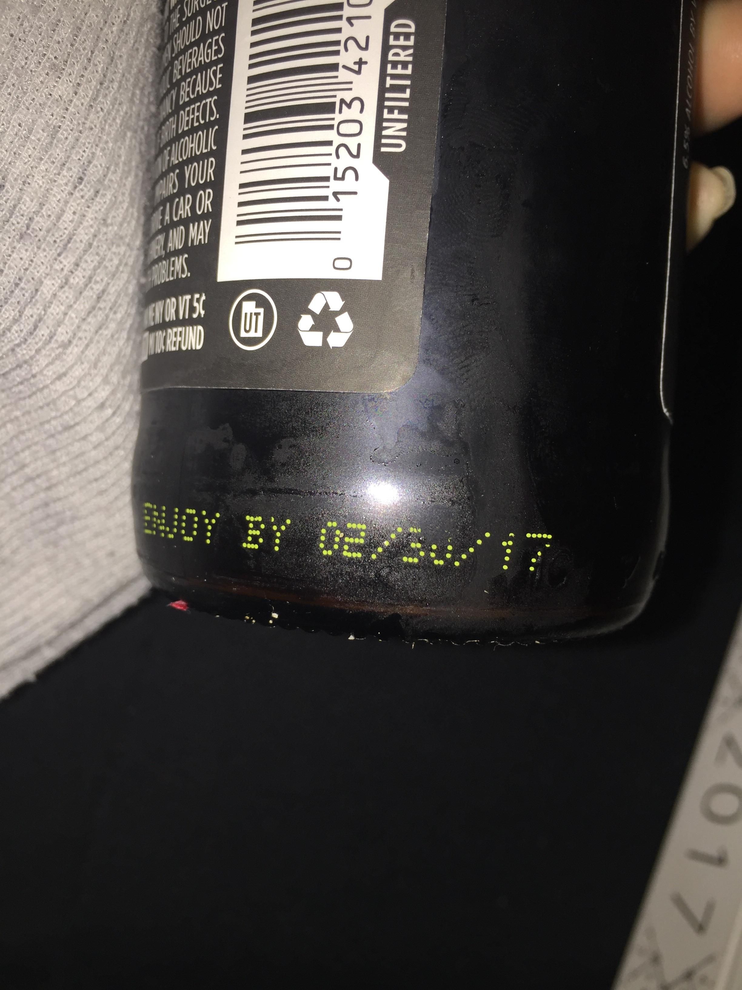 This beer expires on 2/30/17
