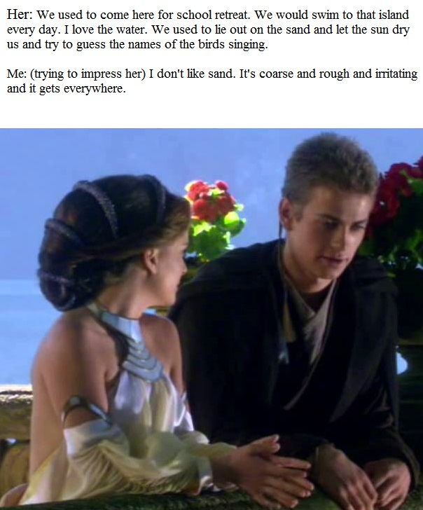 Thank you Anakin, but your fun begins in another movie