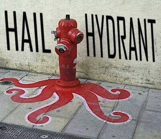 A Fire Hydrant Downtown