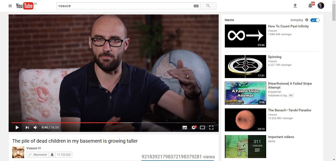 Science man has returned
