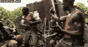 Dont mess with the monkey.